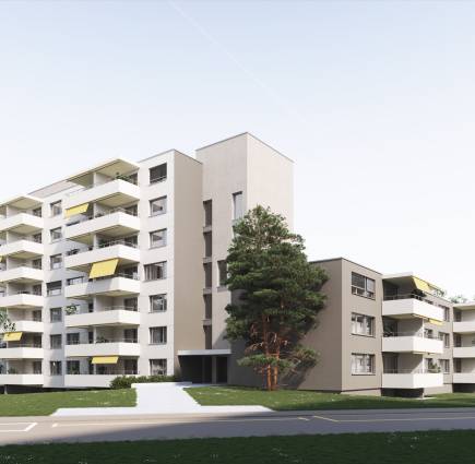 Farbstudie Wohnüberbauung Langnau